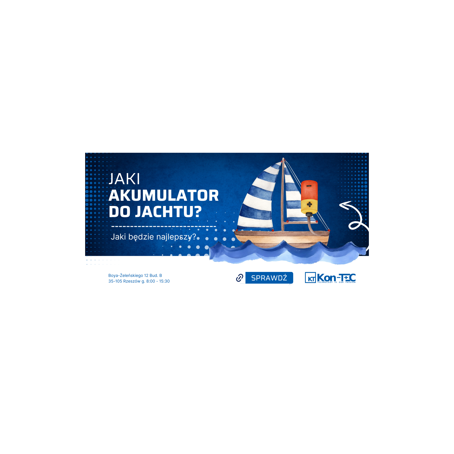Jaki akumulator do jachtu? Jaki będzie najlepszy?