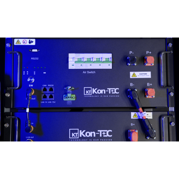 61,44 kWh Wysokonapięciowy magazyn energii Kon-TEC KT-LFPHV5.12-12