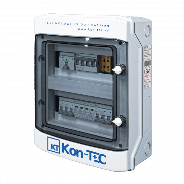 Rozdzielnica AC Kon-TEC z Bypass do podłączenia falownika hybrydowego