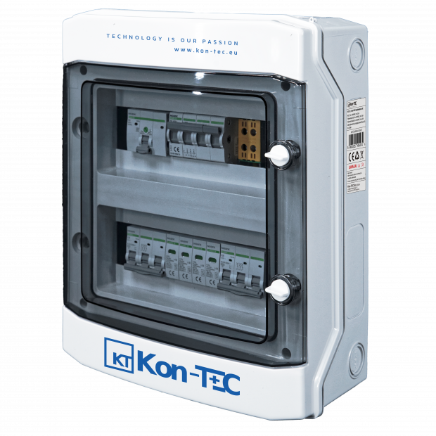 Rozdzielnica AC Kon-TEC z Bypass do podłączenia falownika hybrydowego