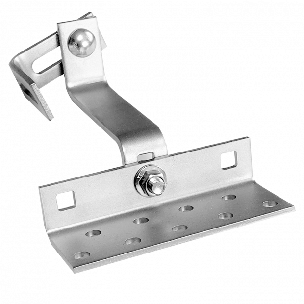 Uchwyt standard Regulowany do dachówek ceramicznych i betonowych (stal nierdzewna)