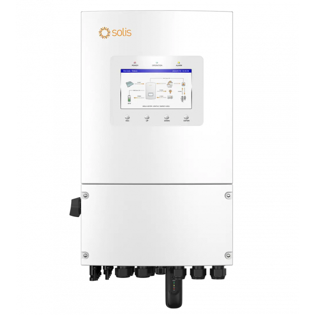 Solis 3,6kW falownik hybrydowy, jednofazowy, 2×MPPT, niskonapięciowy - S6-EH1P3.6K-L-PLUS Kon-TEC
