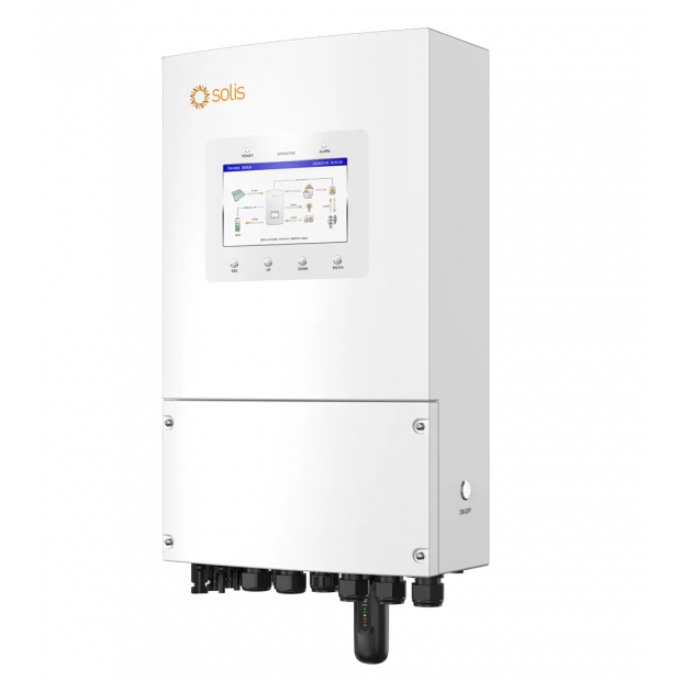 Solis 3,6kW falownik hybrydowy, jednofazowy, 2×MPPT, niskonapięciowy - S6-EH1P3.6K-L-PLUS Kon-TEC