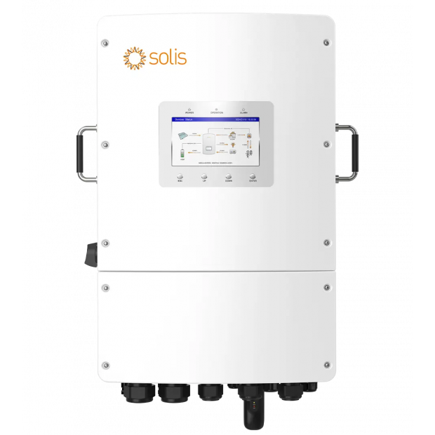 Solis S6 10 kW 3 fazowy falownik hybrydowy, 2×MPPT DC, dla magazynu energii niskonapięciowego – S6-EH3P10K02-NV-YD-L Kon-TEC