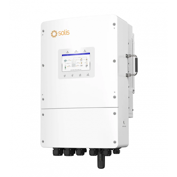 Solis S6 10 kW 3 fazowy falownik hybrydowy, 2×MPPT DC, dla magazynu energii niskonapięciowego – S6-EH3P10K02-NV-YD-L Kon-TEC
