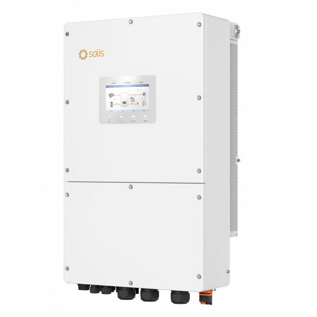 Solis S6 15 kW 3 fazowy falownik hybrydowy, 4×MPPT DC, dla magazynu energii wysokonapięciowego – S6-EH3P15K-H Kon-TEC