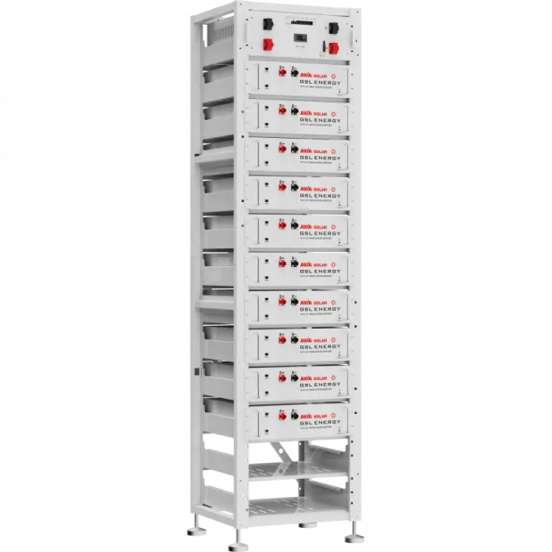 51,2 kWh Wysokonapięciowy magazyn energii Avia Solar GSL Energy GSL-BESS-K50 kWh Kon-TEC