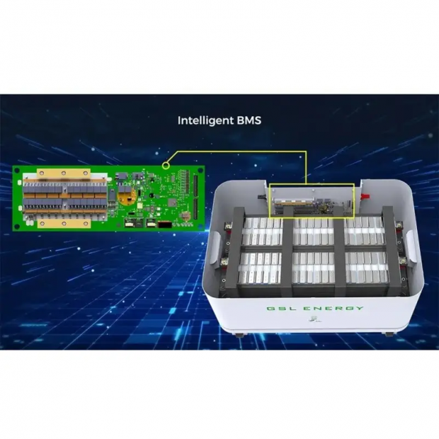 10,24 kWh Niskonapięciowy magazyn energii Avia Solar GSL 10000U-10KWH Kon-TEC
