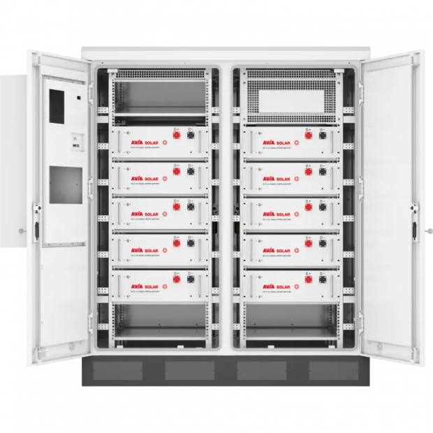 102,4 kWh Wysokonapięciowy magazyn energii Avia Solar GSL GSL-R100K Kon-TEC
