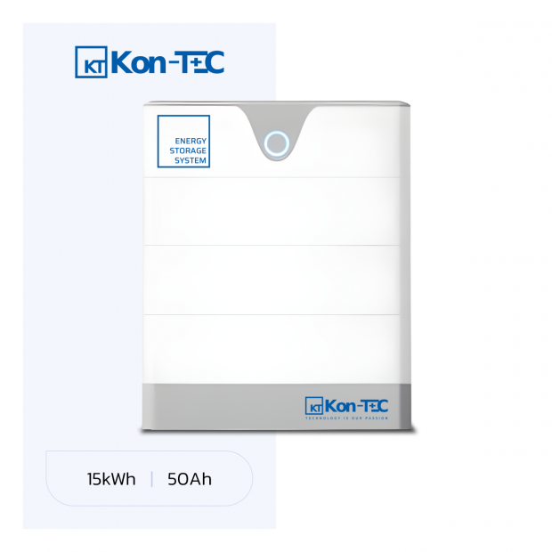 Wysokonapięciowy magazyn energii Kon-TEC 50A 15kWh 307V KT-LFPHV30750