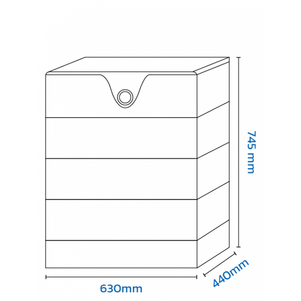 Wysokonapięciowy magazyn energii Kon-TEC 50A 15kWh 307V KT-LFPHV30750