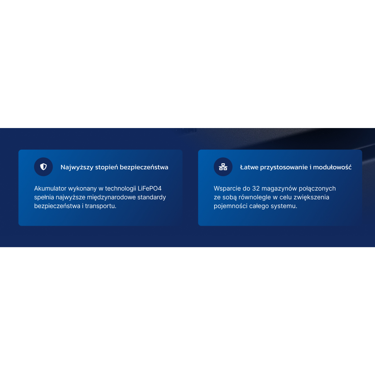 Najwyższy stopień bezpieczeństwa, Łatwe przystosowanie i modułowość