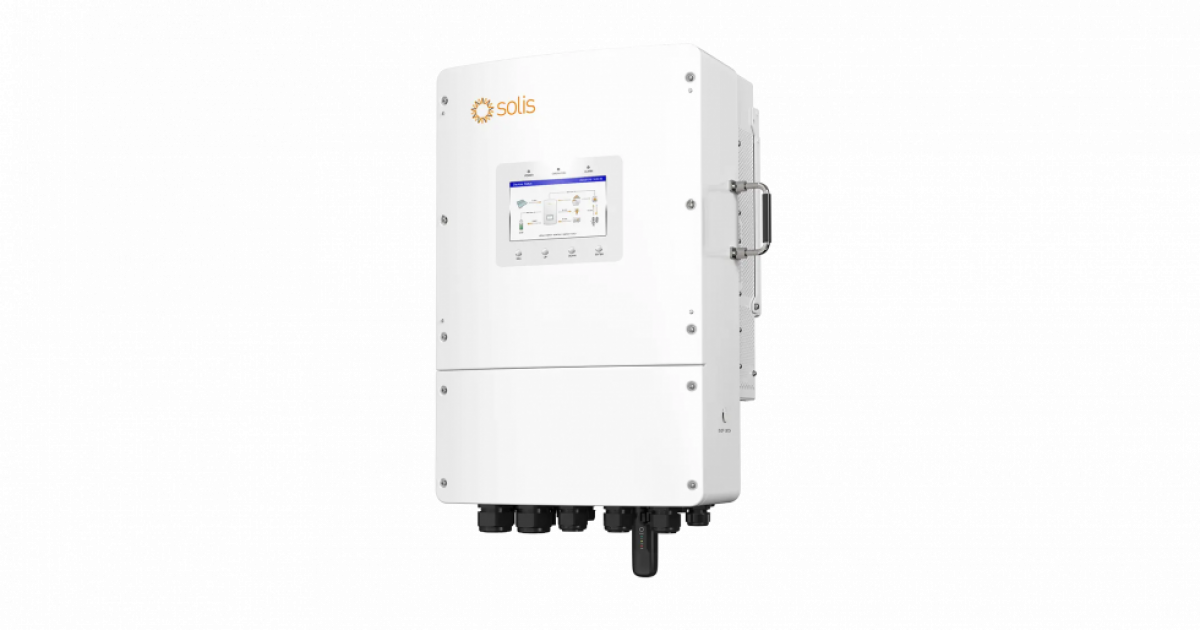 Solis S6 10kW 3Ph Hybrid Inverter, 2 MPPT DC, for LV Batteries – S6 ...